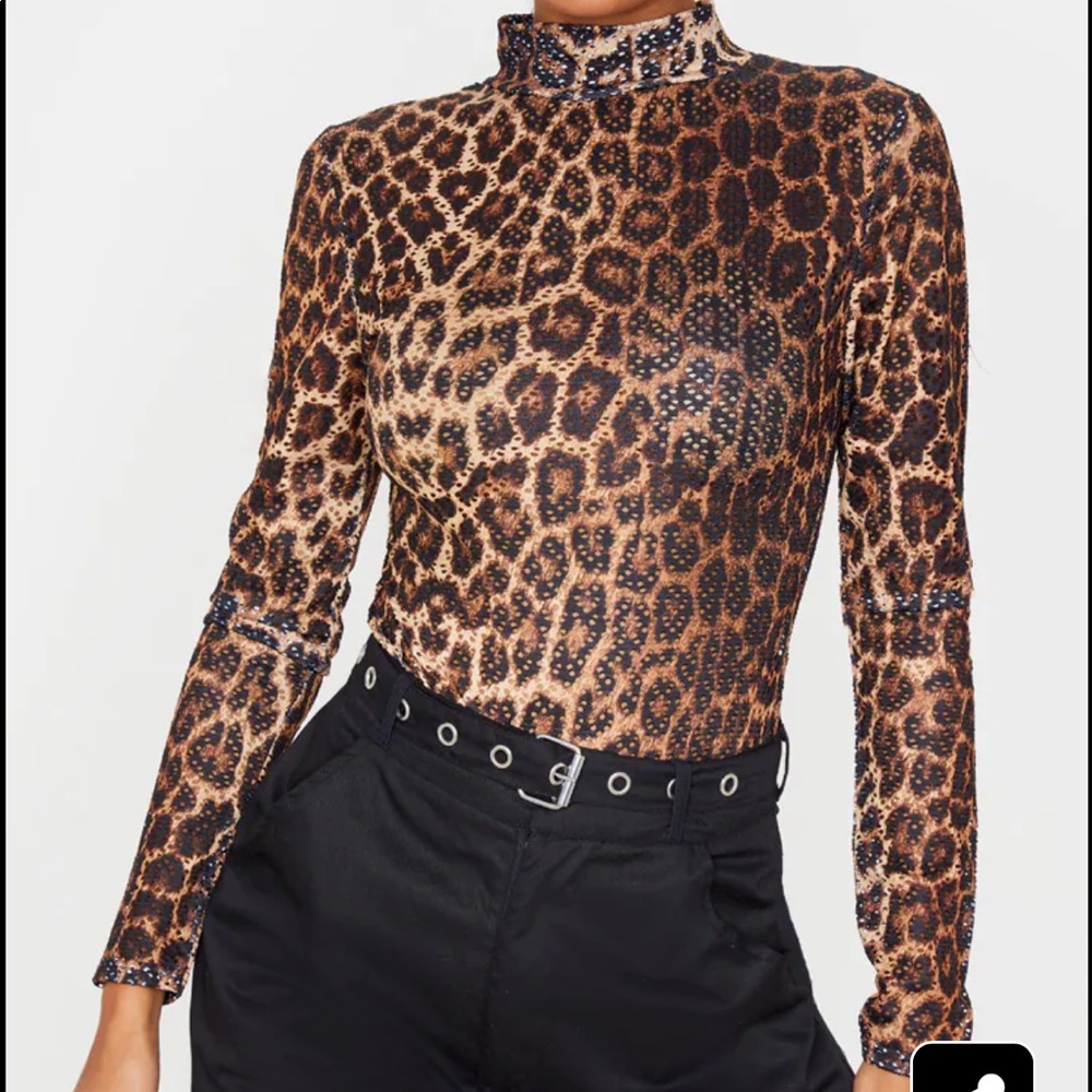 Animal print bodysuit !